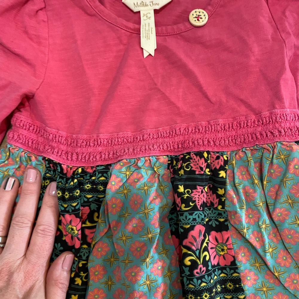 Matilda Jane Poinsettia Top sz. 6 - Picture 5 of 5